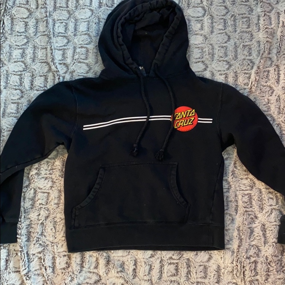 black santa cruz hoodie